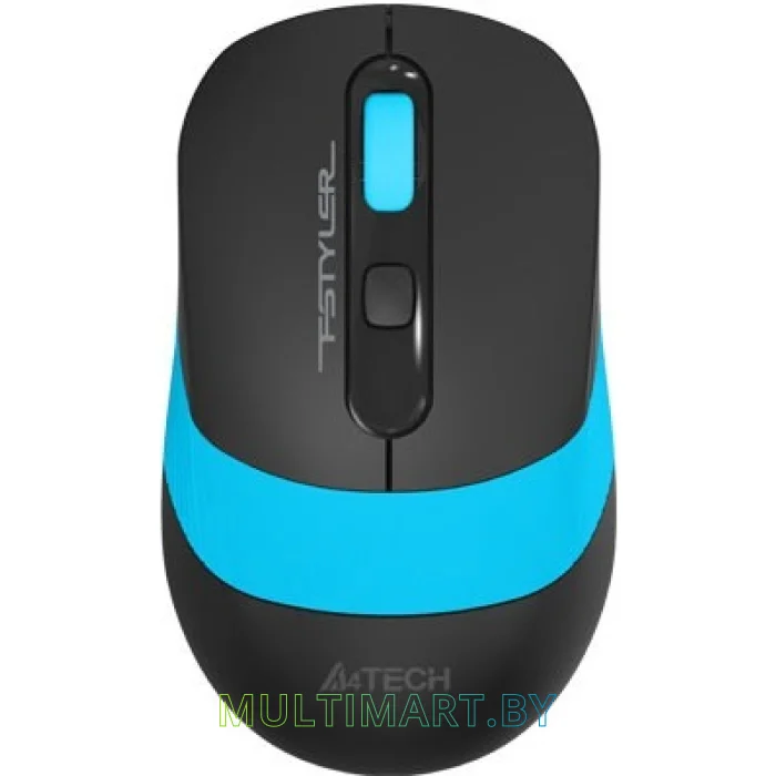 Мышь A4Tech Fstyler FG10 (черный/голубой)